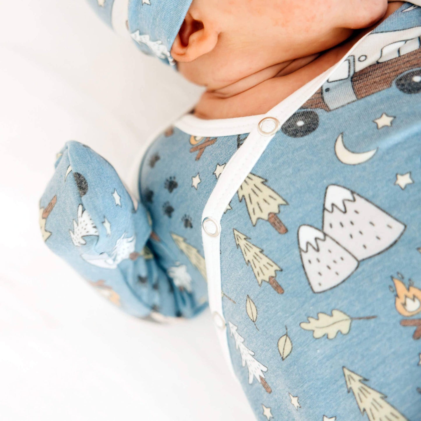 Newborn Knotted Gown - Bridger