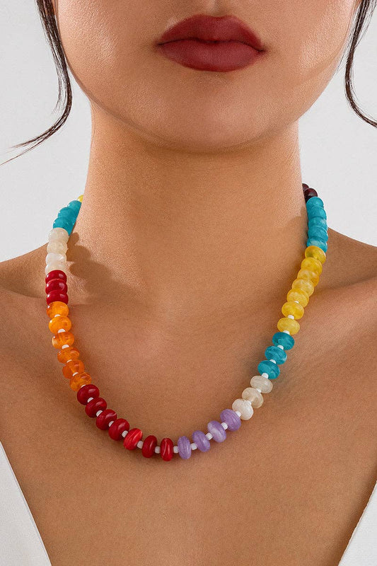 Vibrant Beaded Necklace