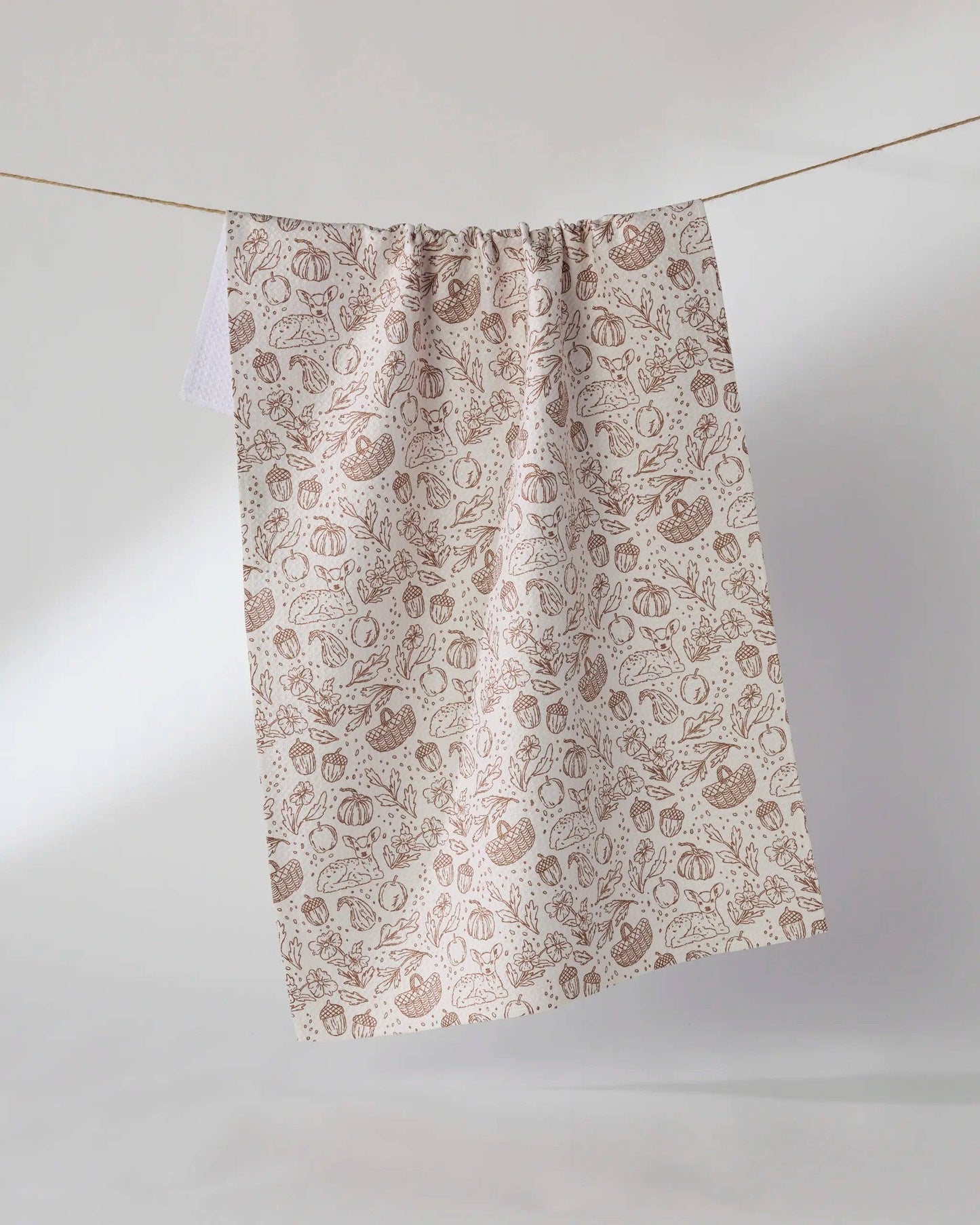 Cozy Flora Tea Towel