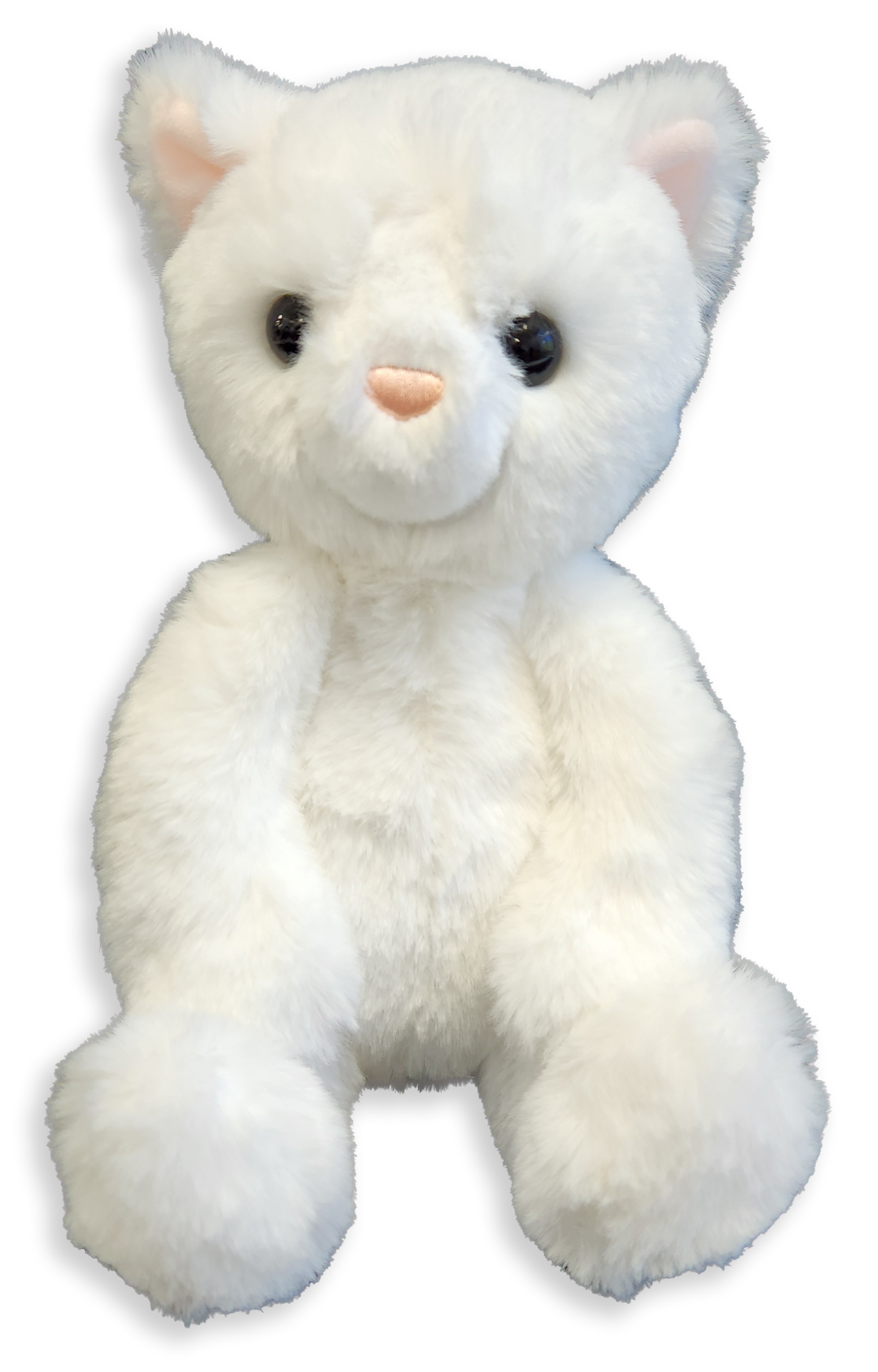 World Softest Plush Lushee 10 in - White Kitten