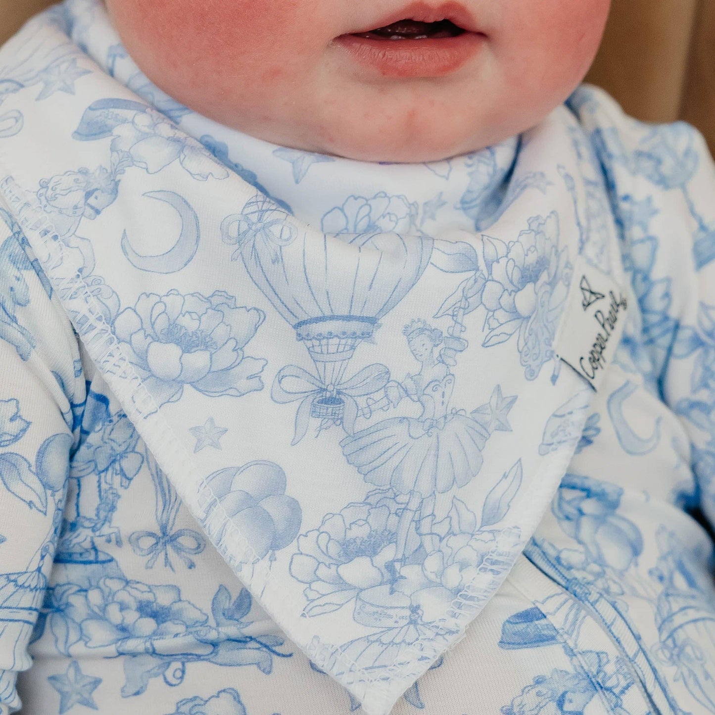 4 Pack Baby Bandana Bibs - Vintage Carnival