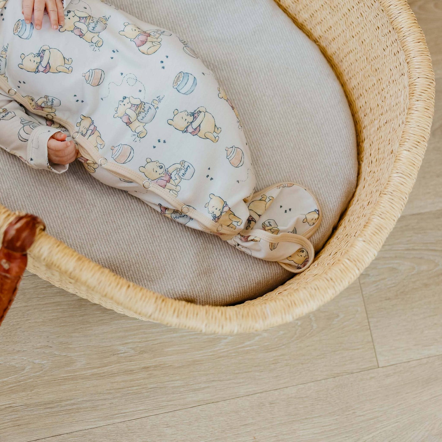 Newborn Knotted Gown - Hunny