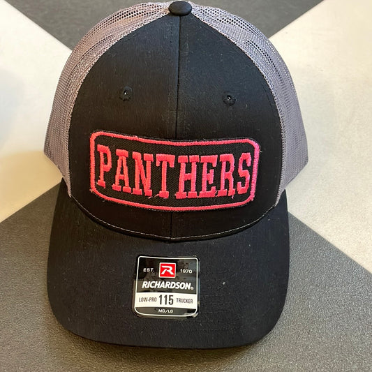 Panthers (Block Letters) Richardson Hat