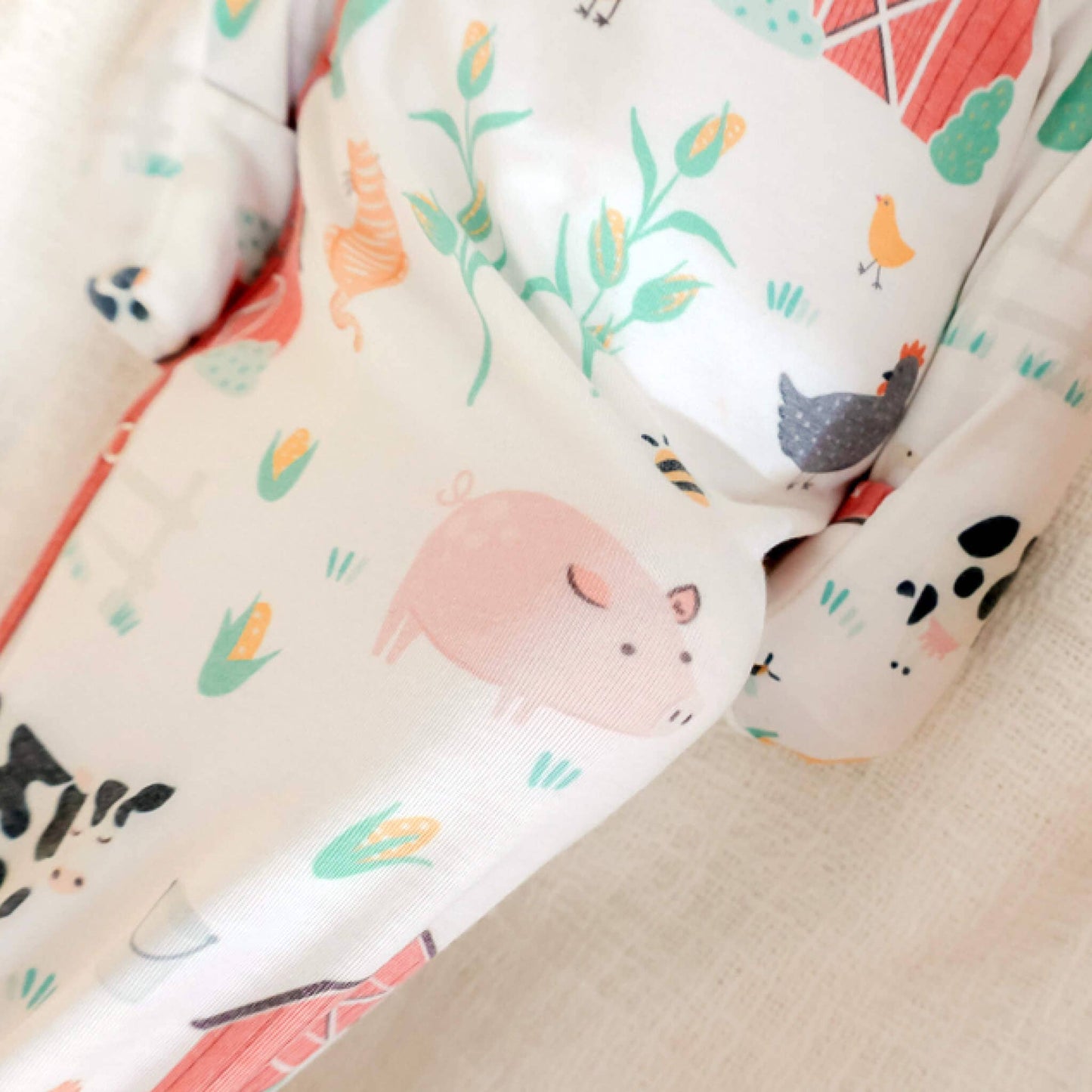 Newborn Knotted Gown - Farmstead