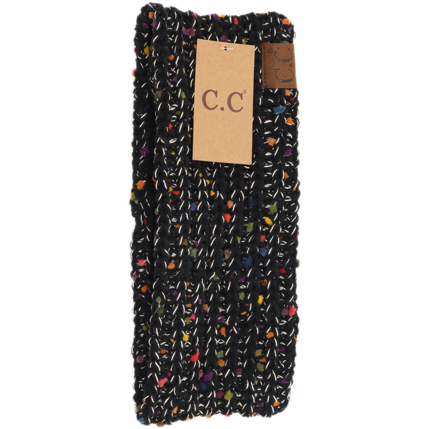 CC Beanie Chenille Confetti Head Wrap