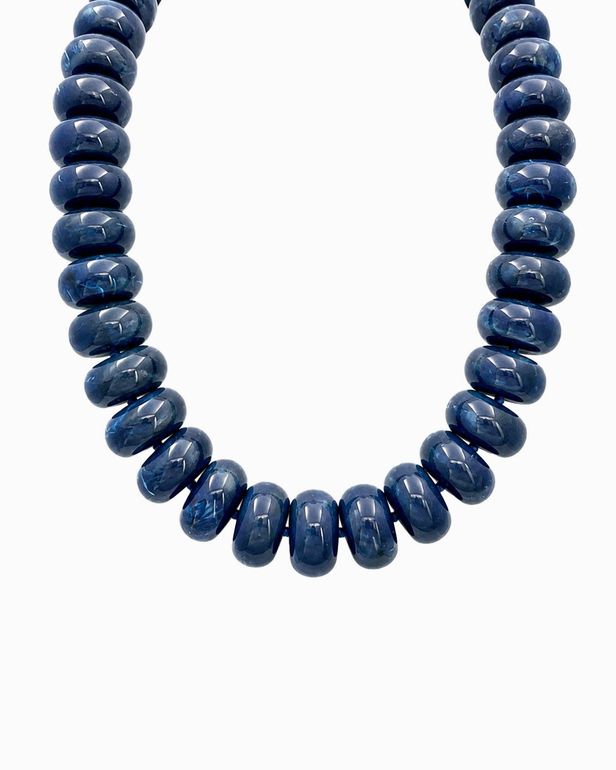Chunky Marble Bead Necklace