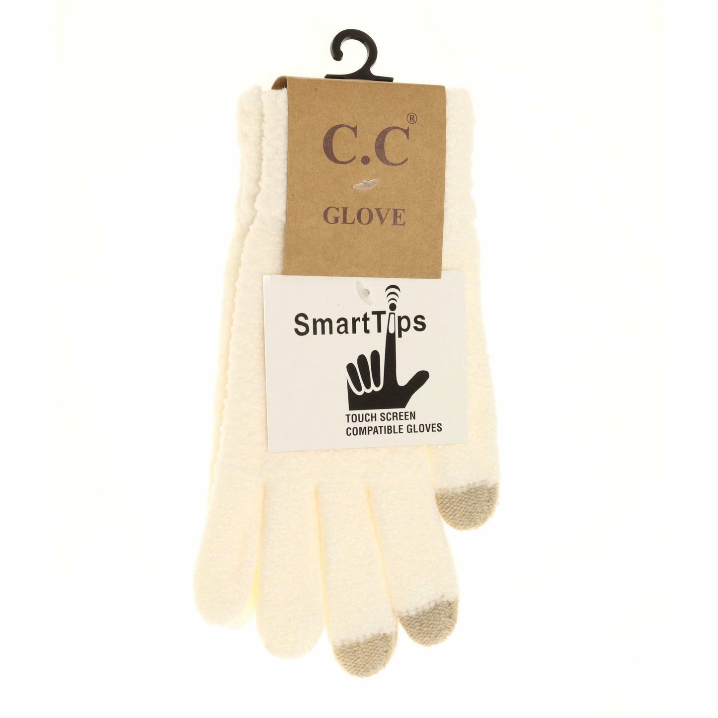 CC Beanie Eco-Friendly Chenille Women's Gloves