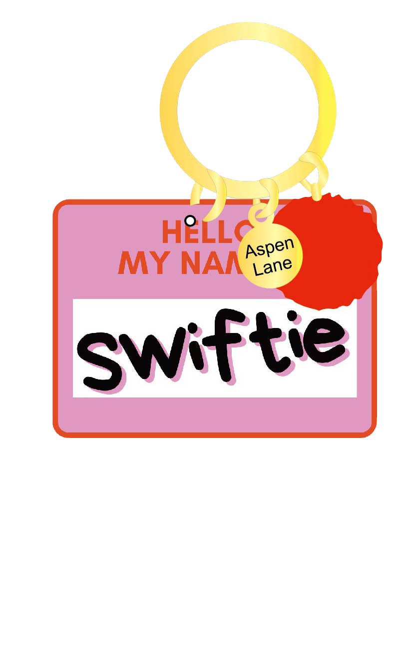 Taylor Swift Keychain Charm