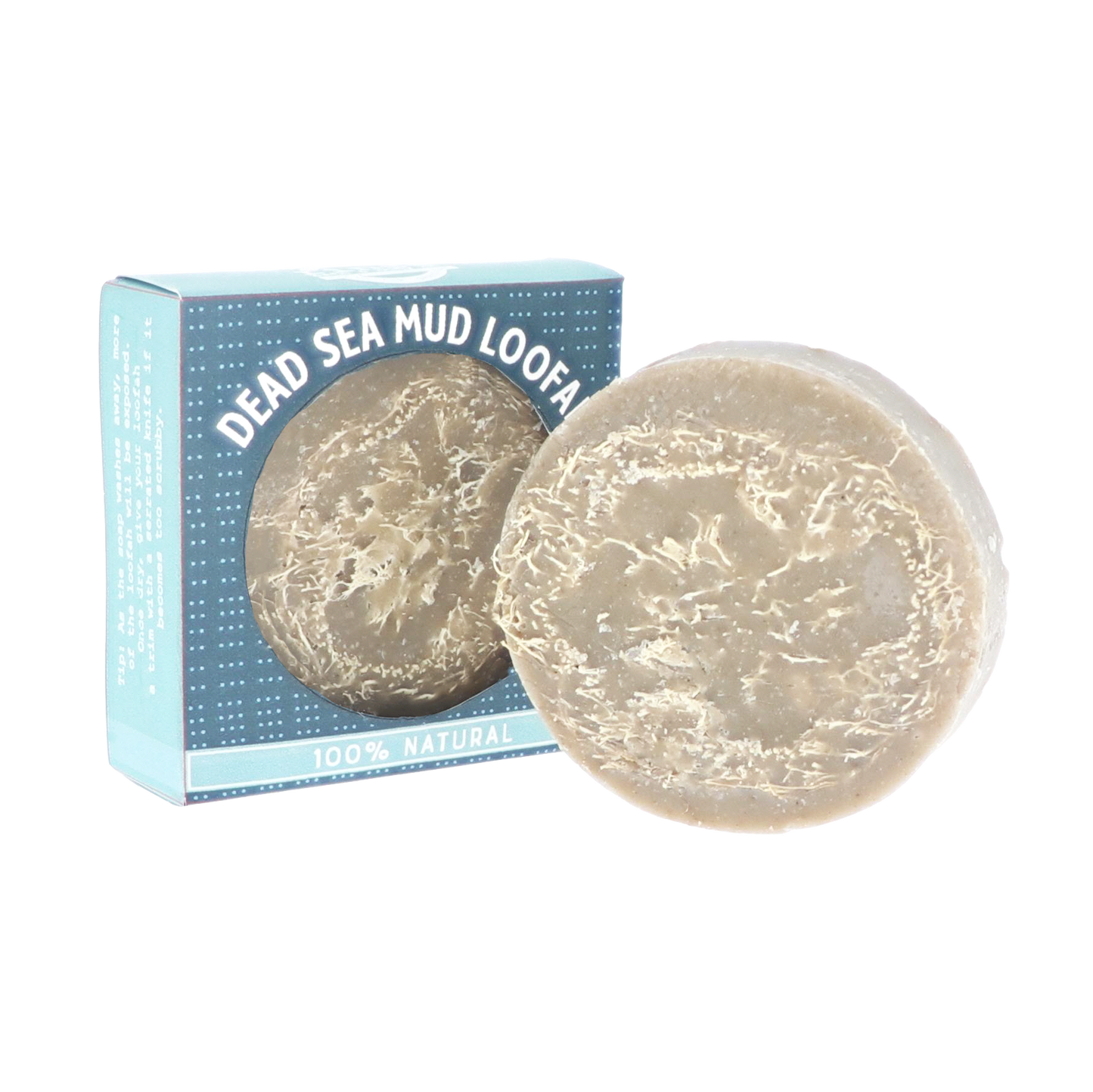 Loofah Soap - Dead Sea Mud | Exfoliating | Spa scent | Detox