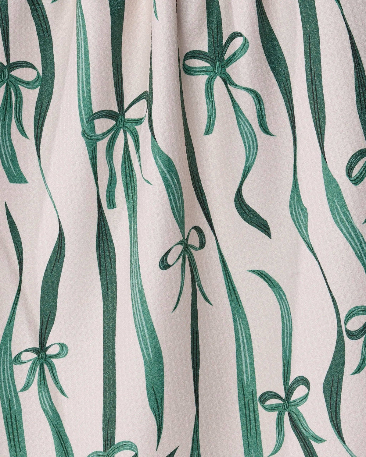 Falling Ribbon Tea Towel - Holiday 2026