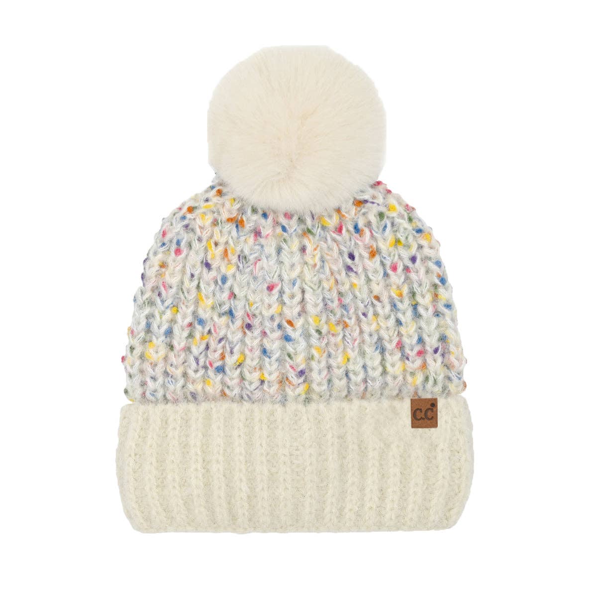 CC Beanie Confetti Pom