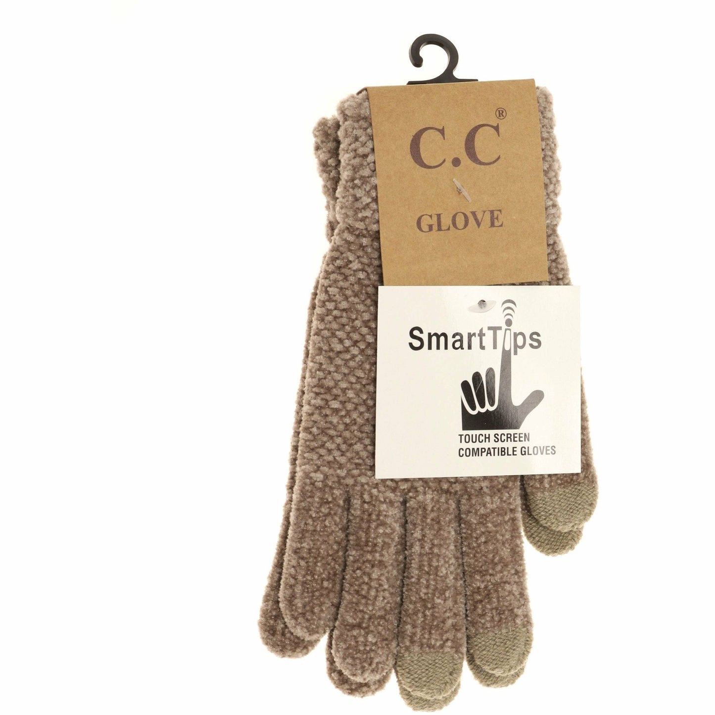 CC Beanie Eco-Friendly Chenille Women's Gloves