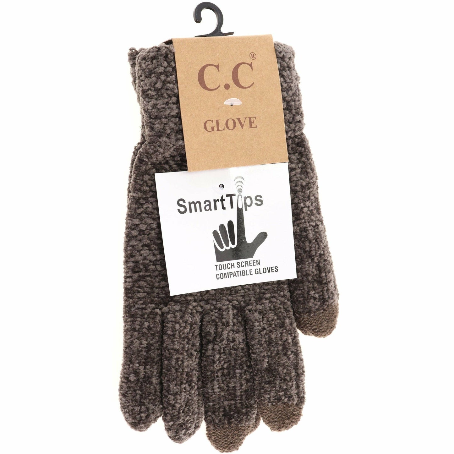 CC Beanie Eco-Friendly Chenille Women's Gloves