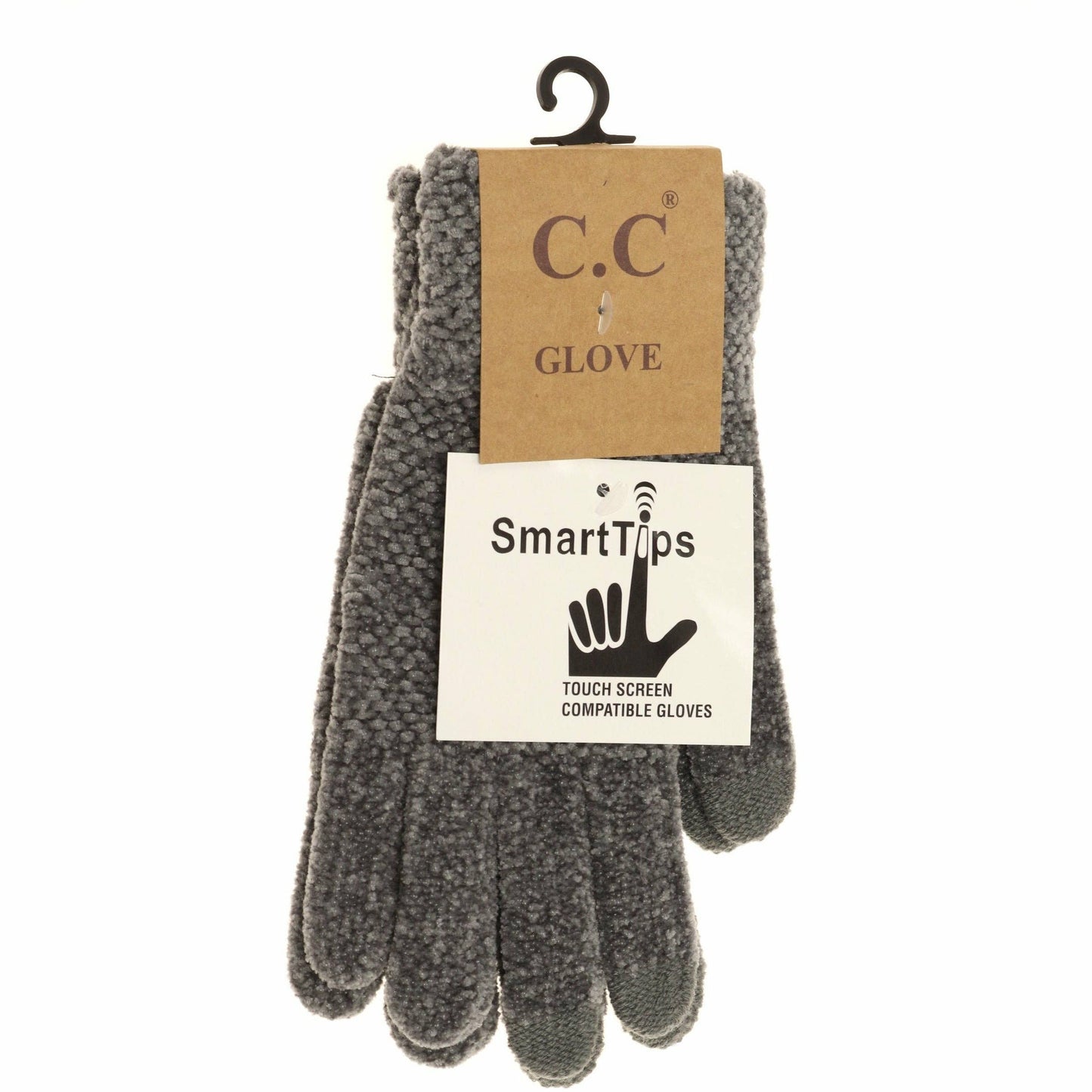 CC Beanie Eco-Friendly Chenille Women's Gloves