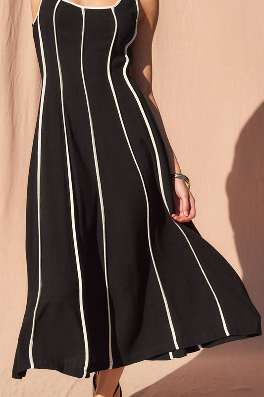 Linen Midi Dress