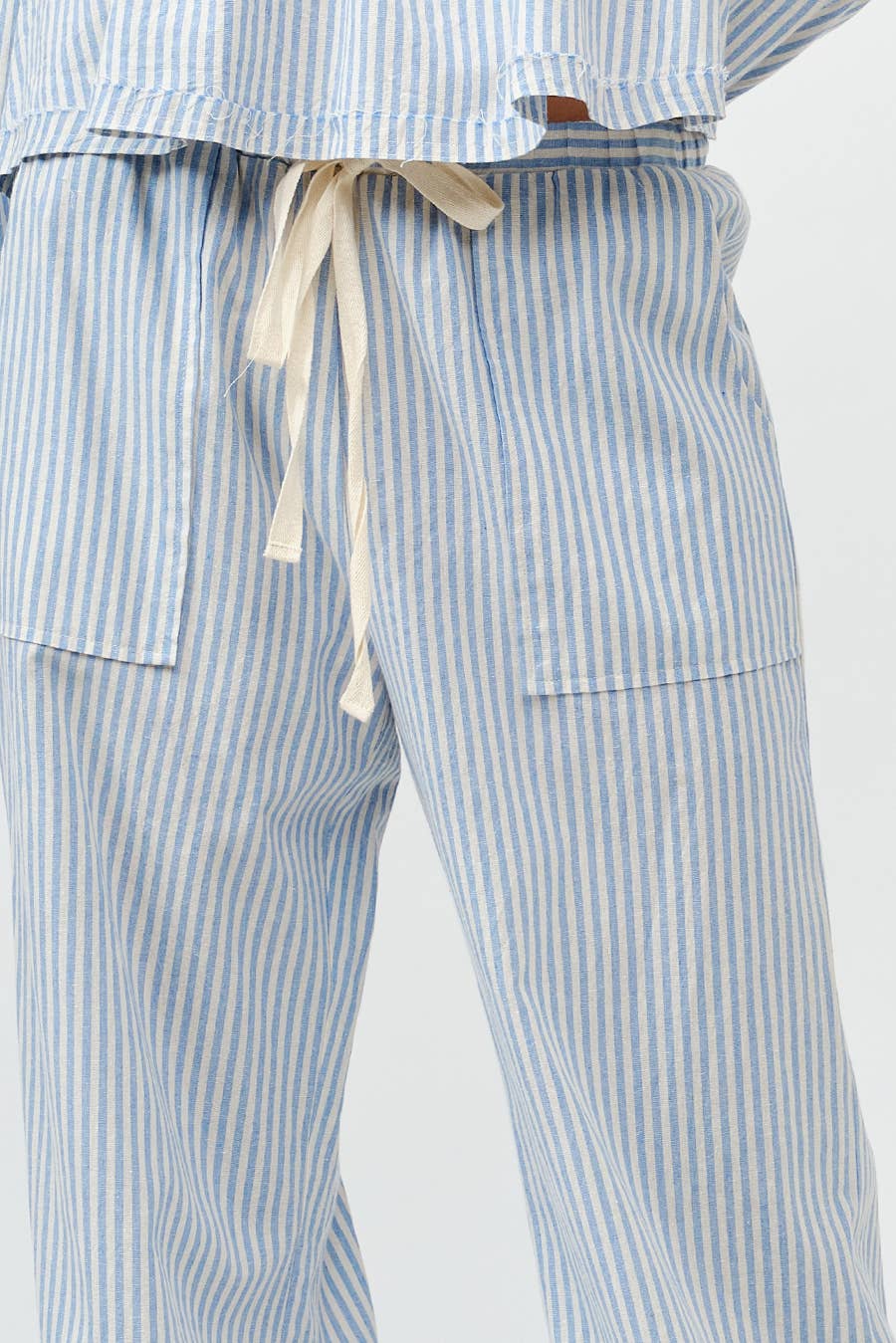Striped Wide Pants