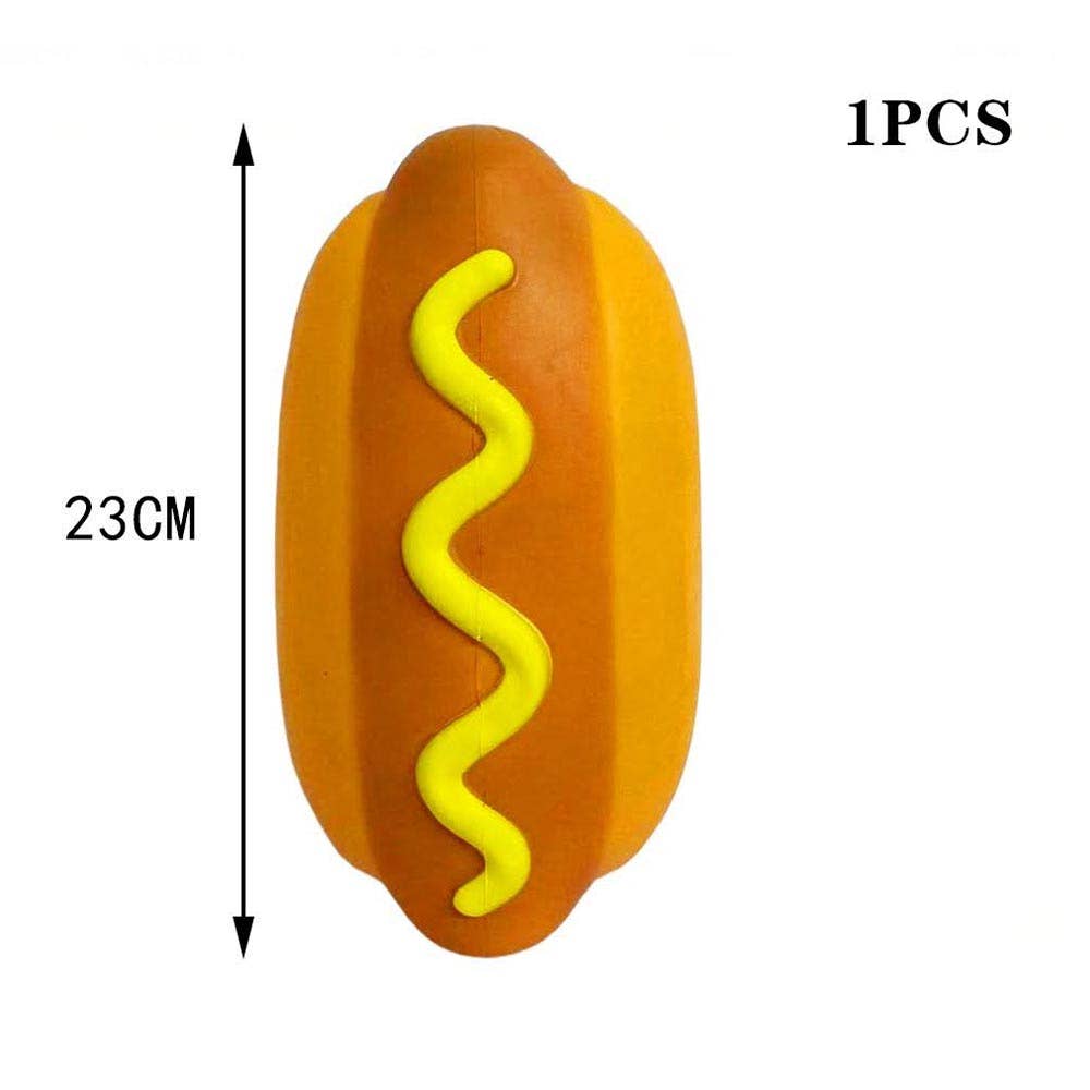 Jumbo Hotdog Squeeze Squishy Stress Relief Toy