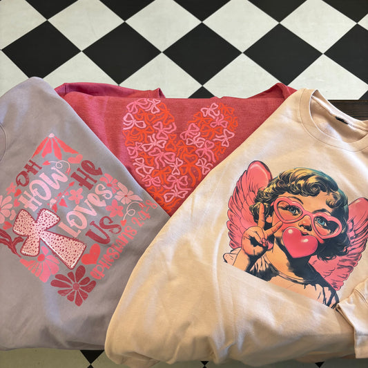 Valentine crewneck
