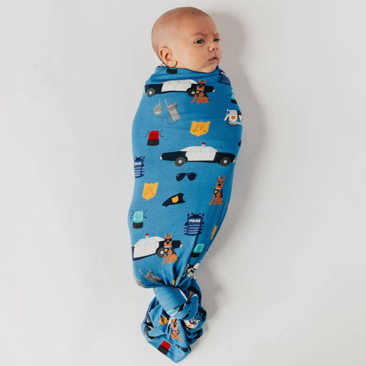 Bamboo Swaddle - Policemen