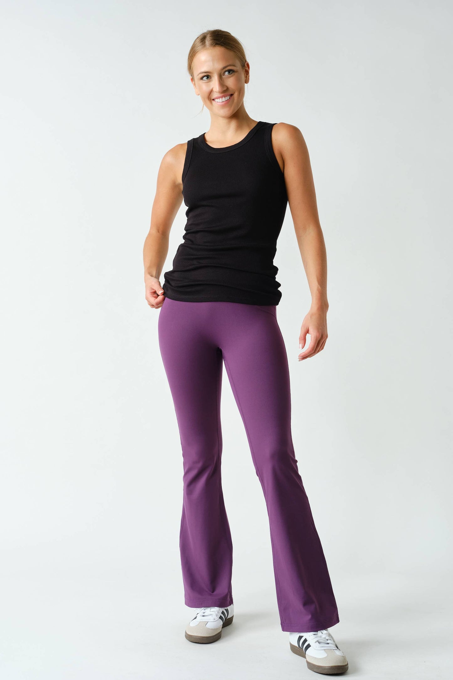 Essential Micro-Ribbed Athleisure Tank Top