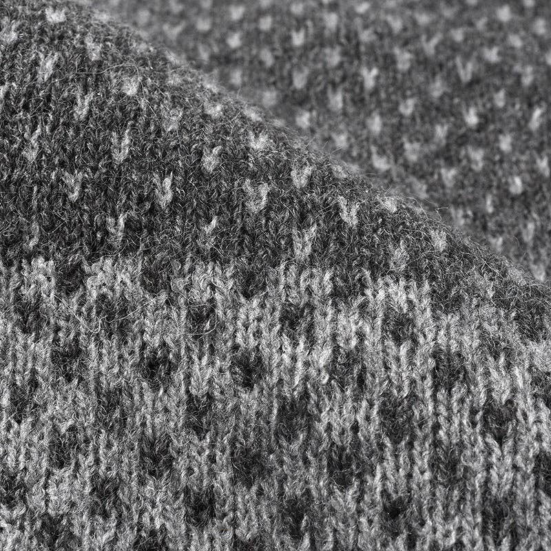 Polka Dot Knit Hat Padded Beanie
