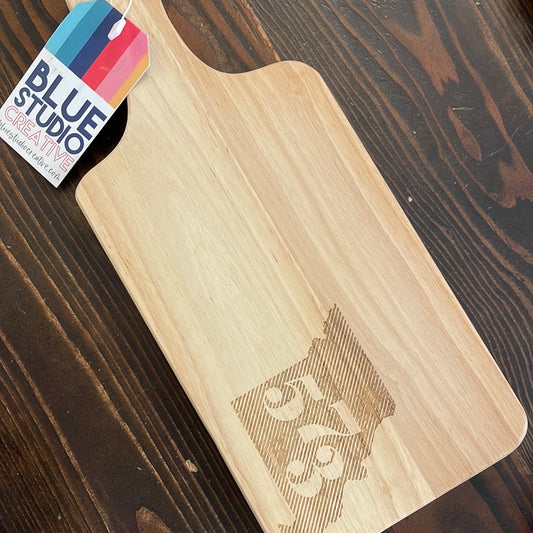 Small Home State Cutting Board -573