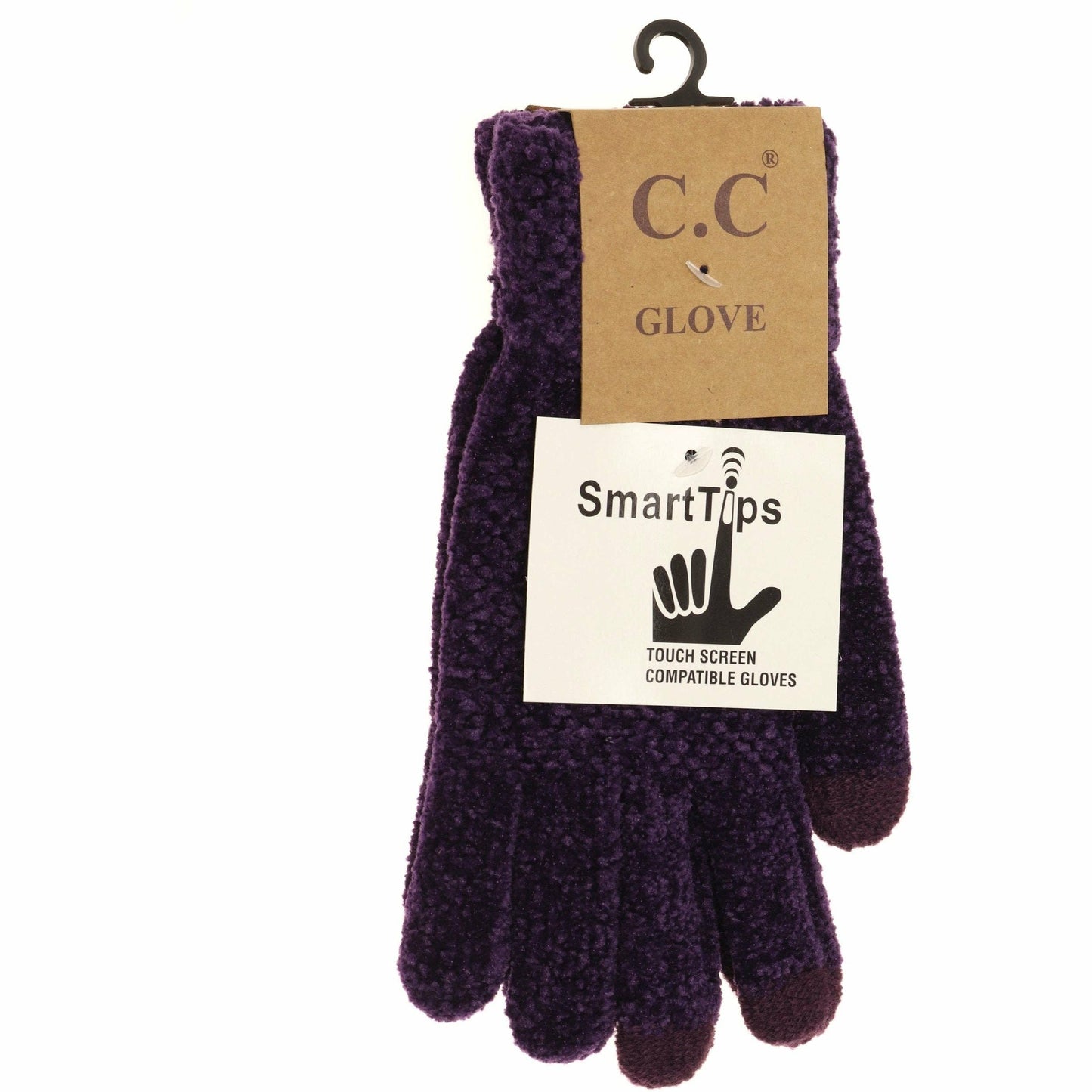 CC Beanie Eco-Friendly Chenille Women's Gloves