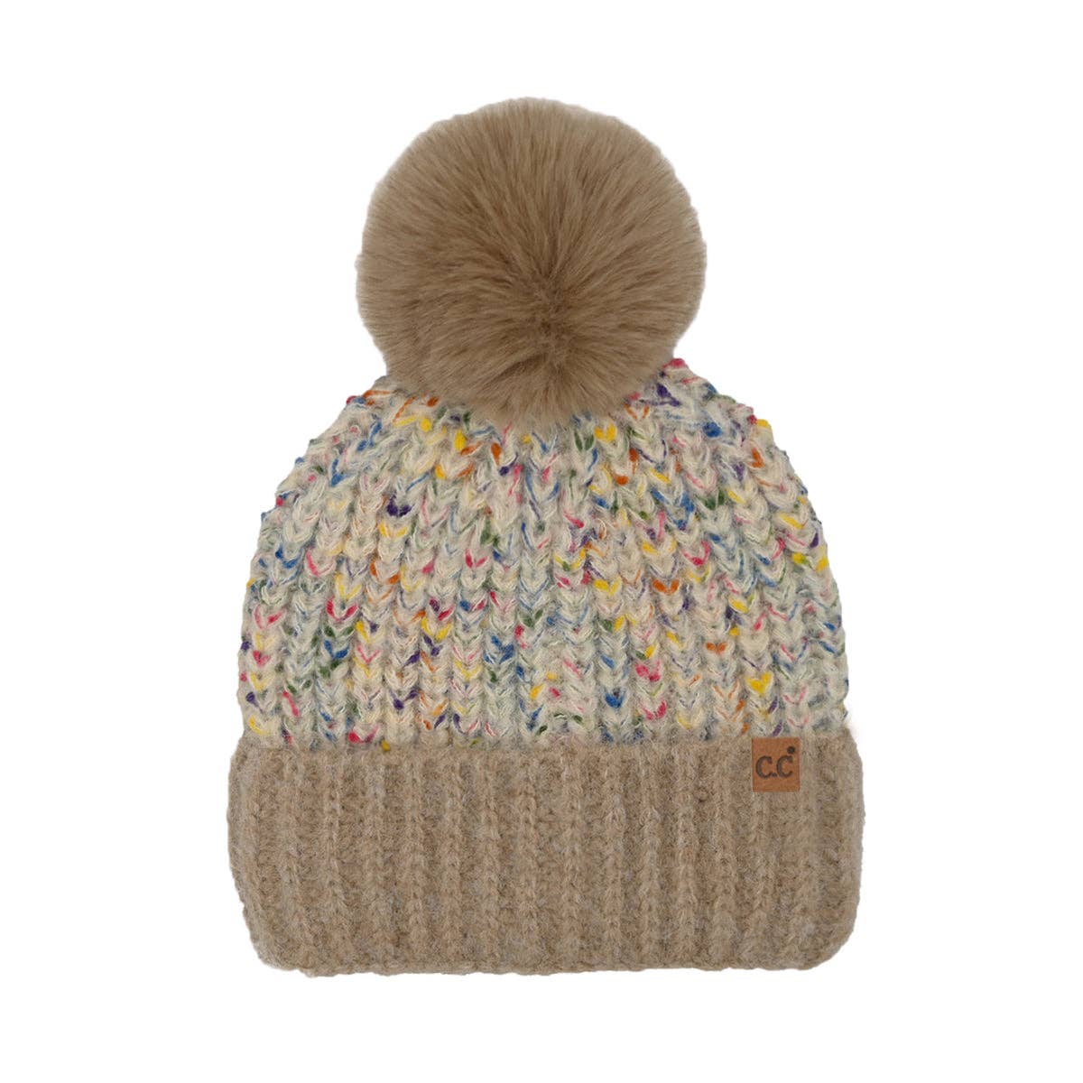 CC Beanie Confetti Pom