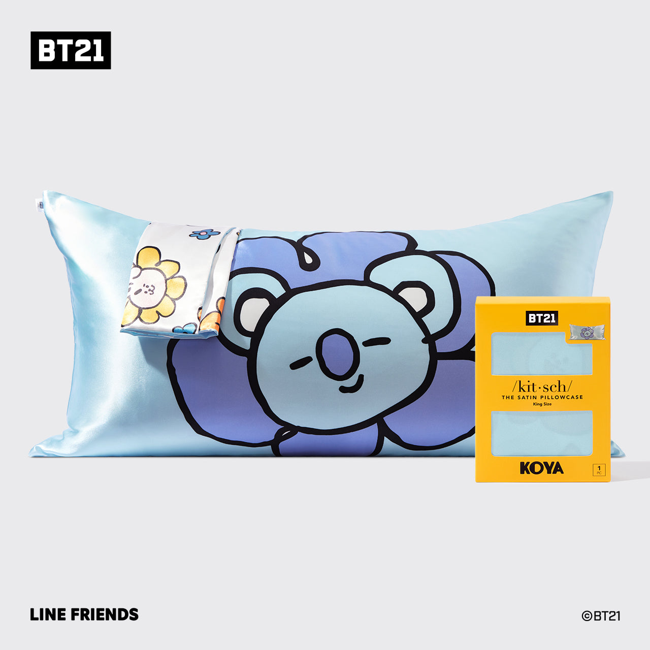 Kitsch x BT21 King Pillowcase - KOYA