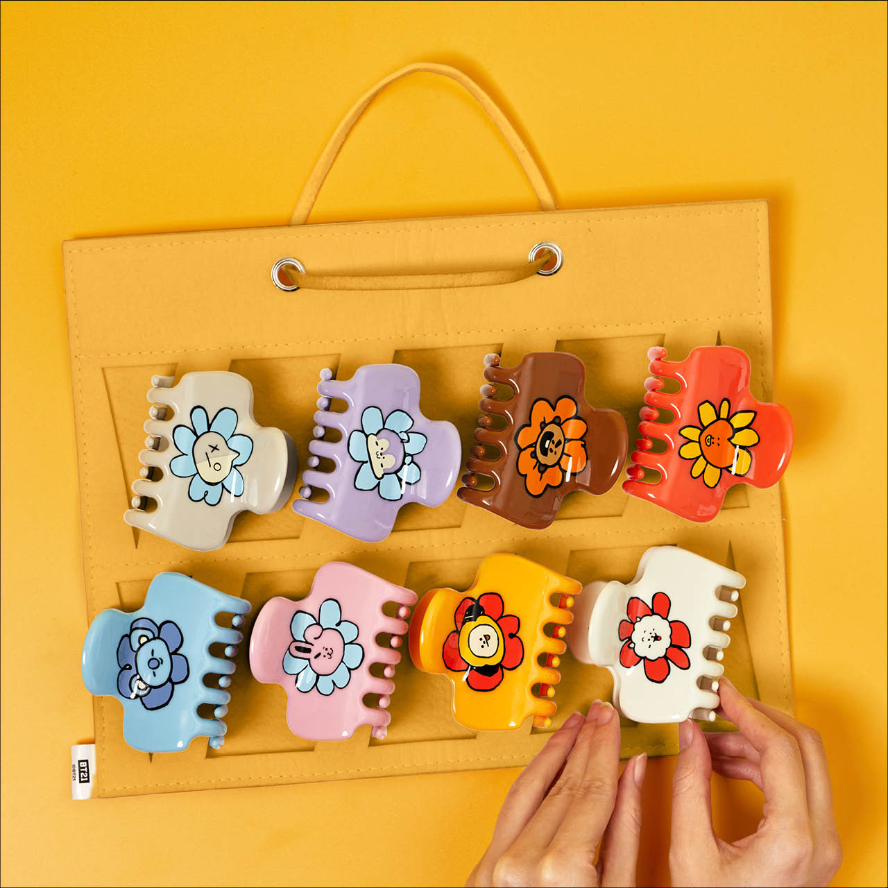 Kitsch x BT21 Claw Clip Organizer