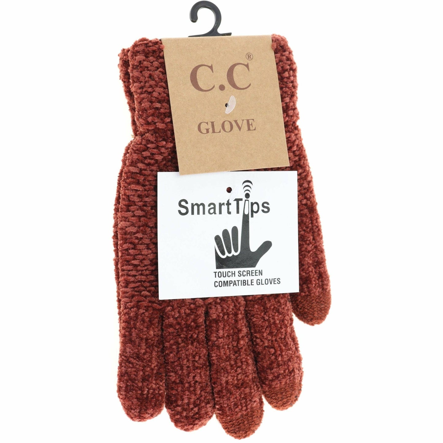 CC Beanie Eco-Friendly Chenille Women's Gloves