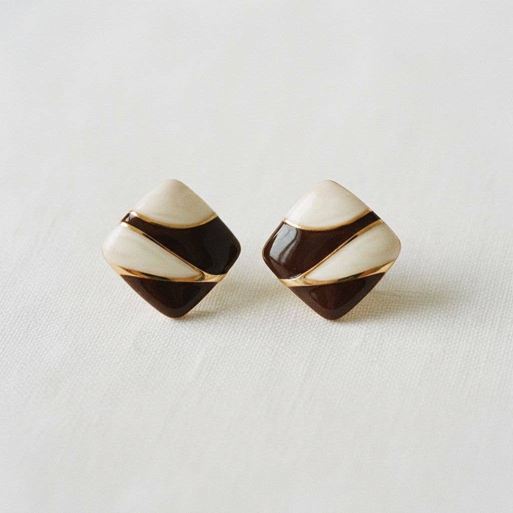 Geometric Drop Earrings