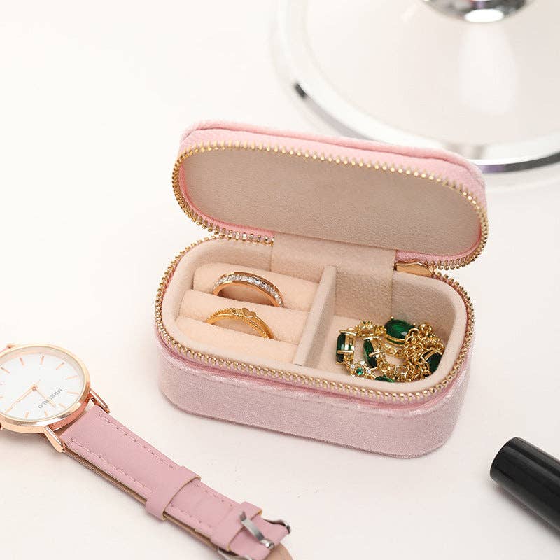 Mini Velvet Jewelry Case
