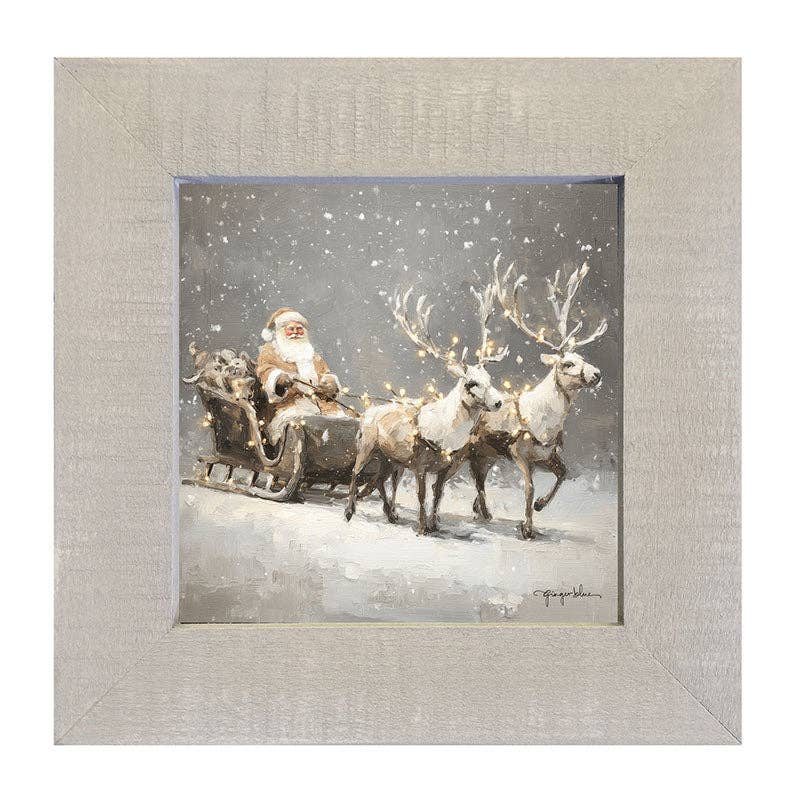 Christmas Lights on Sleigh