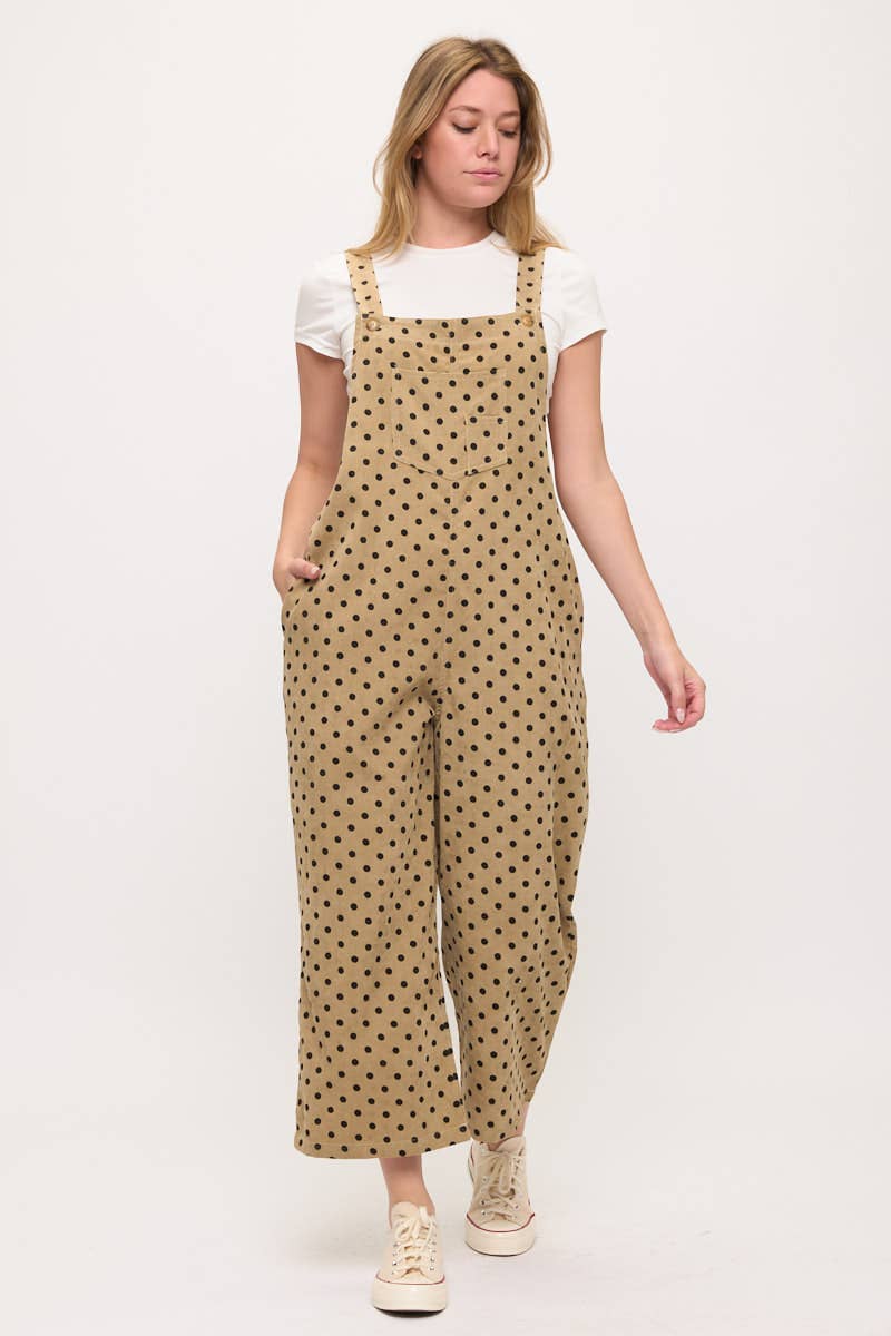 Polka Dot Overalls