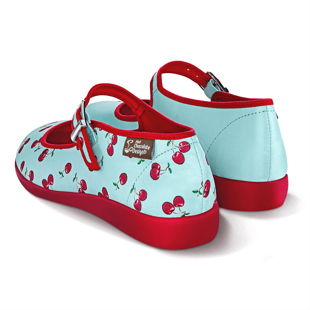 Chocolaticas® Cherry Women's Mary Jane Flat