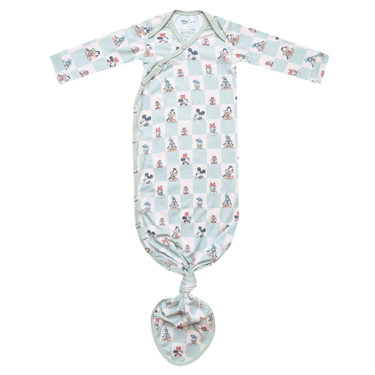 Newborn Knotted Gown - Mickey Mouse and Friends