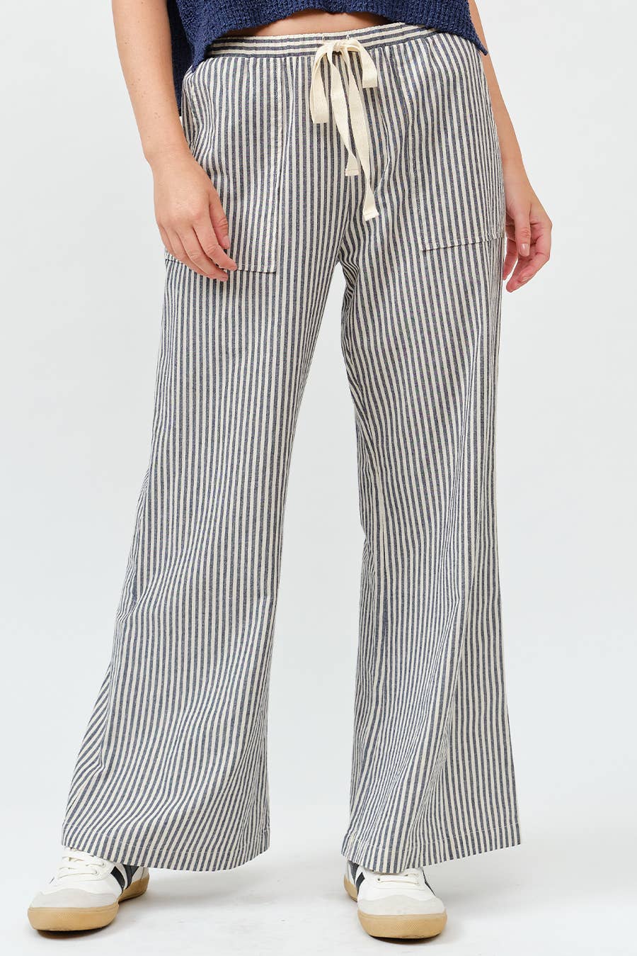 Striped Wide Pants
