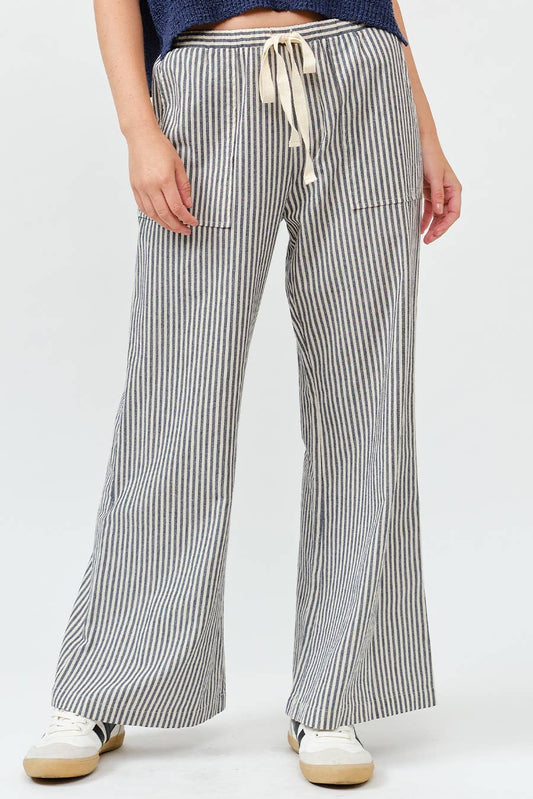 Striped Wide Pants