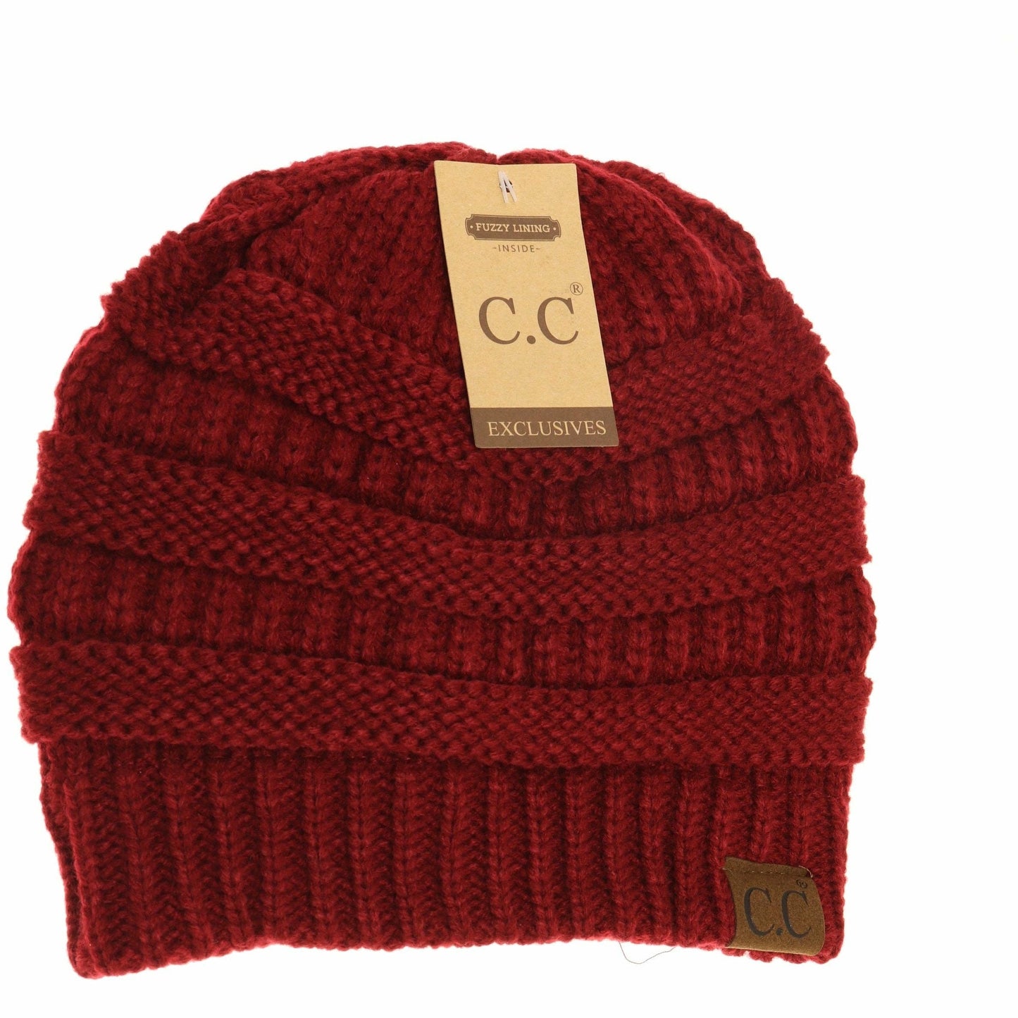 Classic Fuzzy Lined CC Beanie HAT25