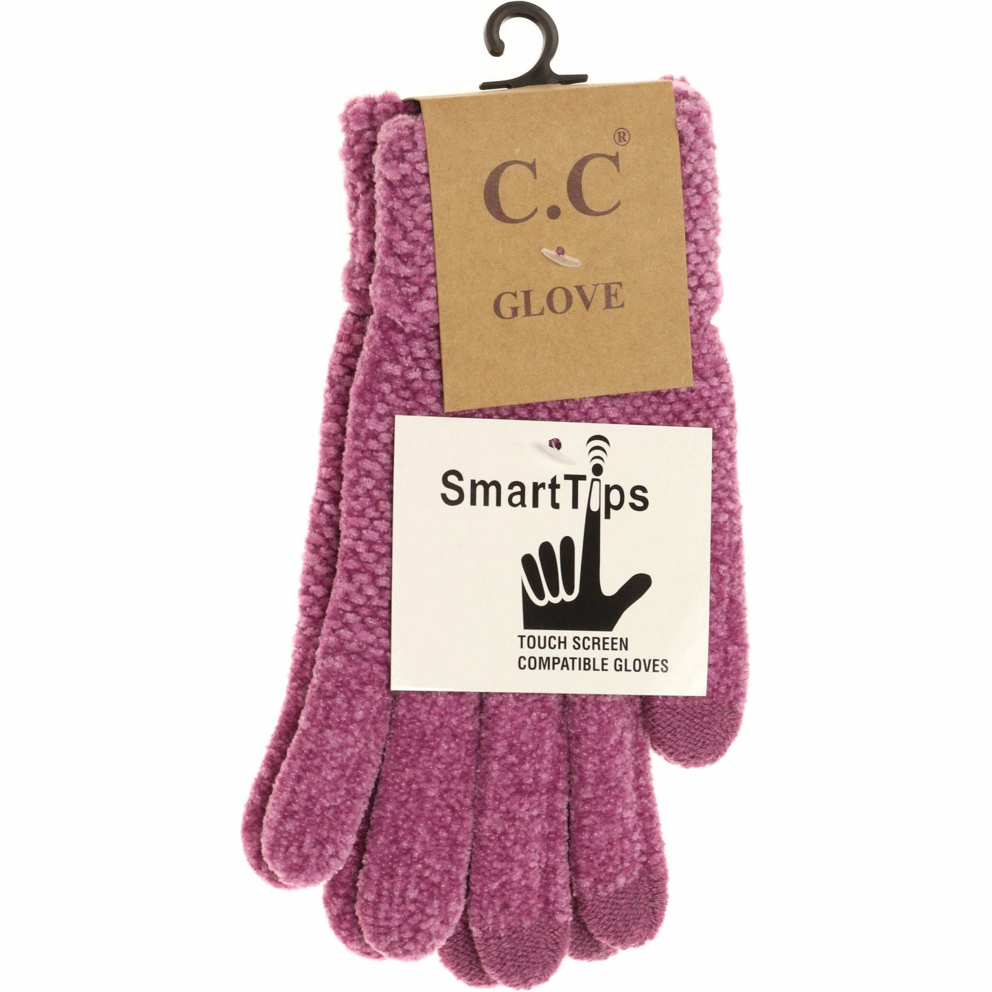 CC Beanie Eco-Friendly Chenille Women's Gloves