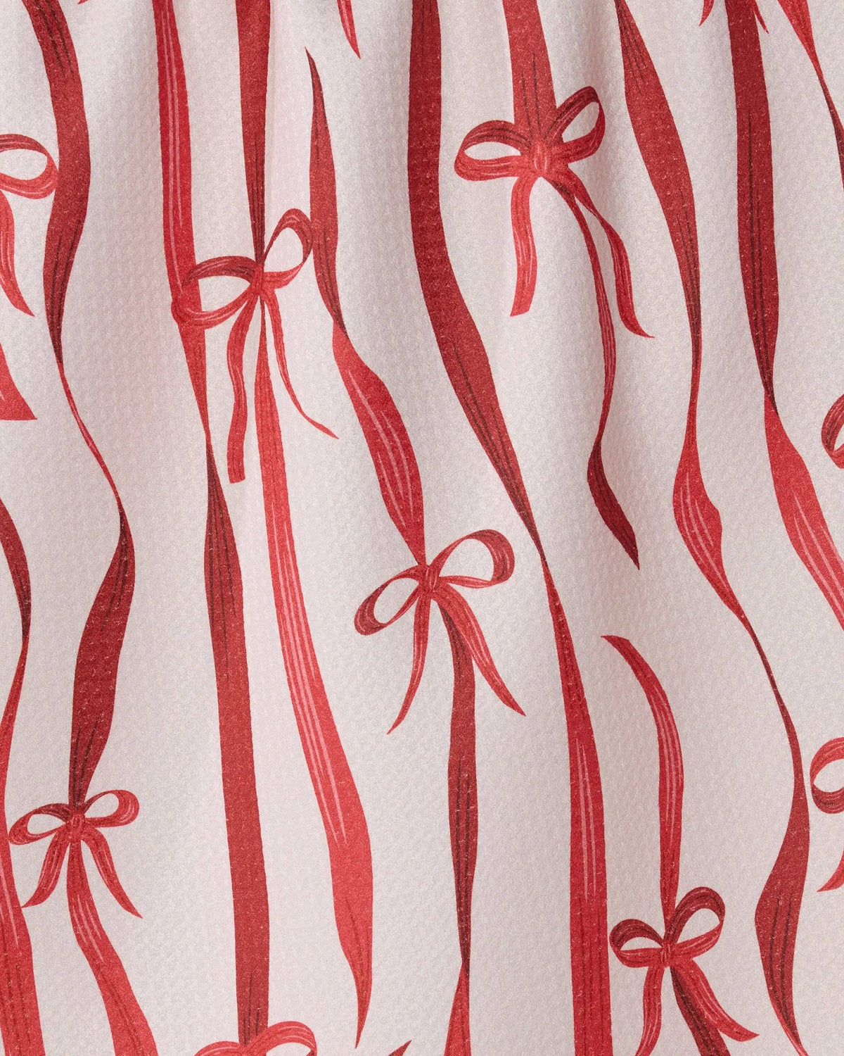 Falling Ribbon Tea Towel - Holiday 2026