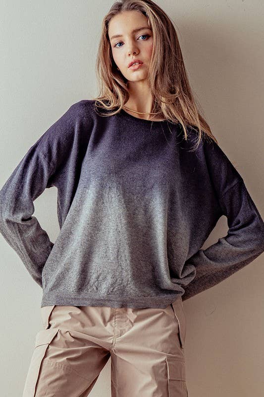 Tie Dye Slouchy Top