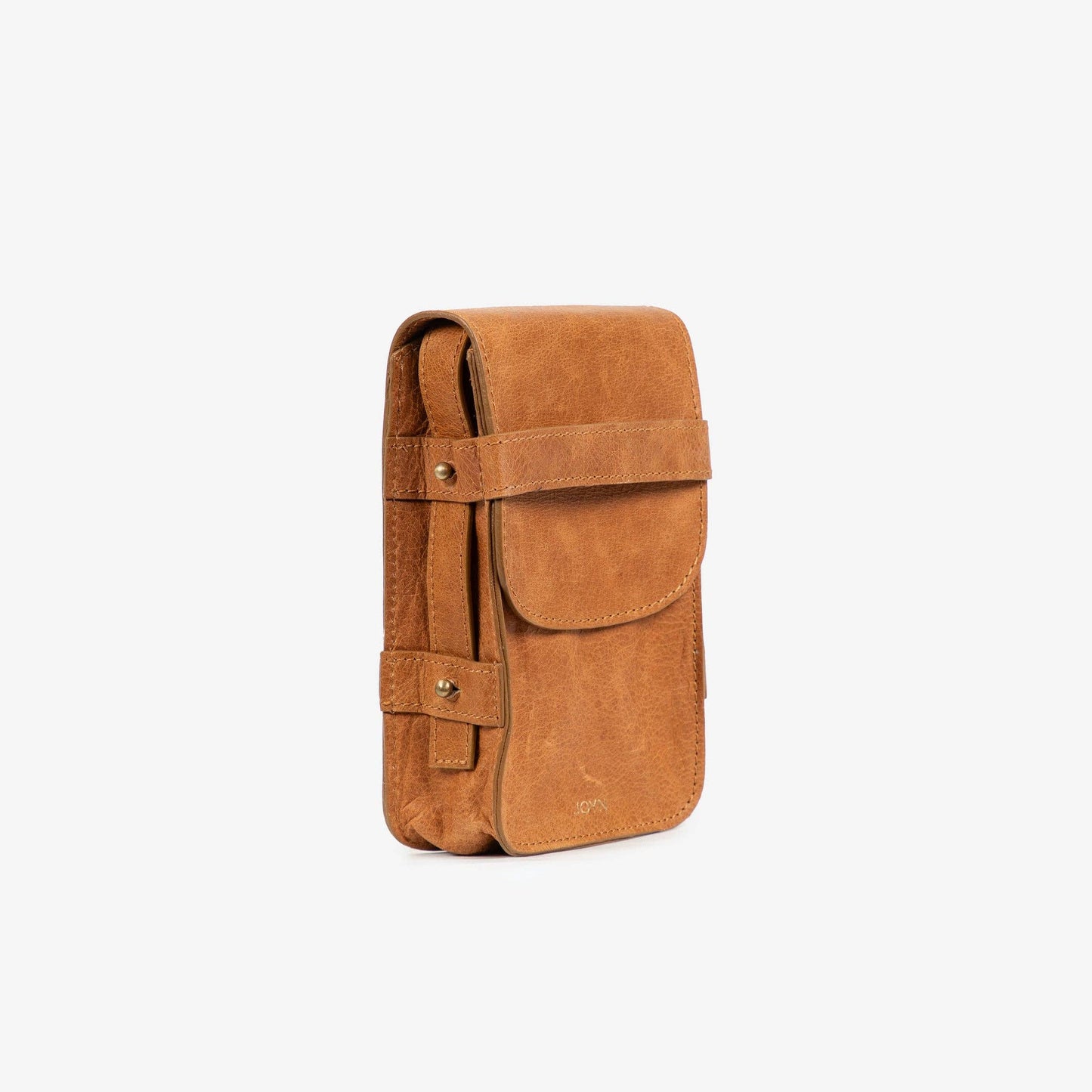 The Boxy Crossbody - Camel