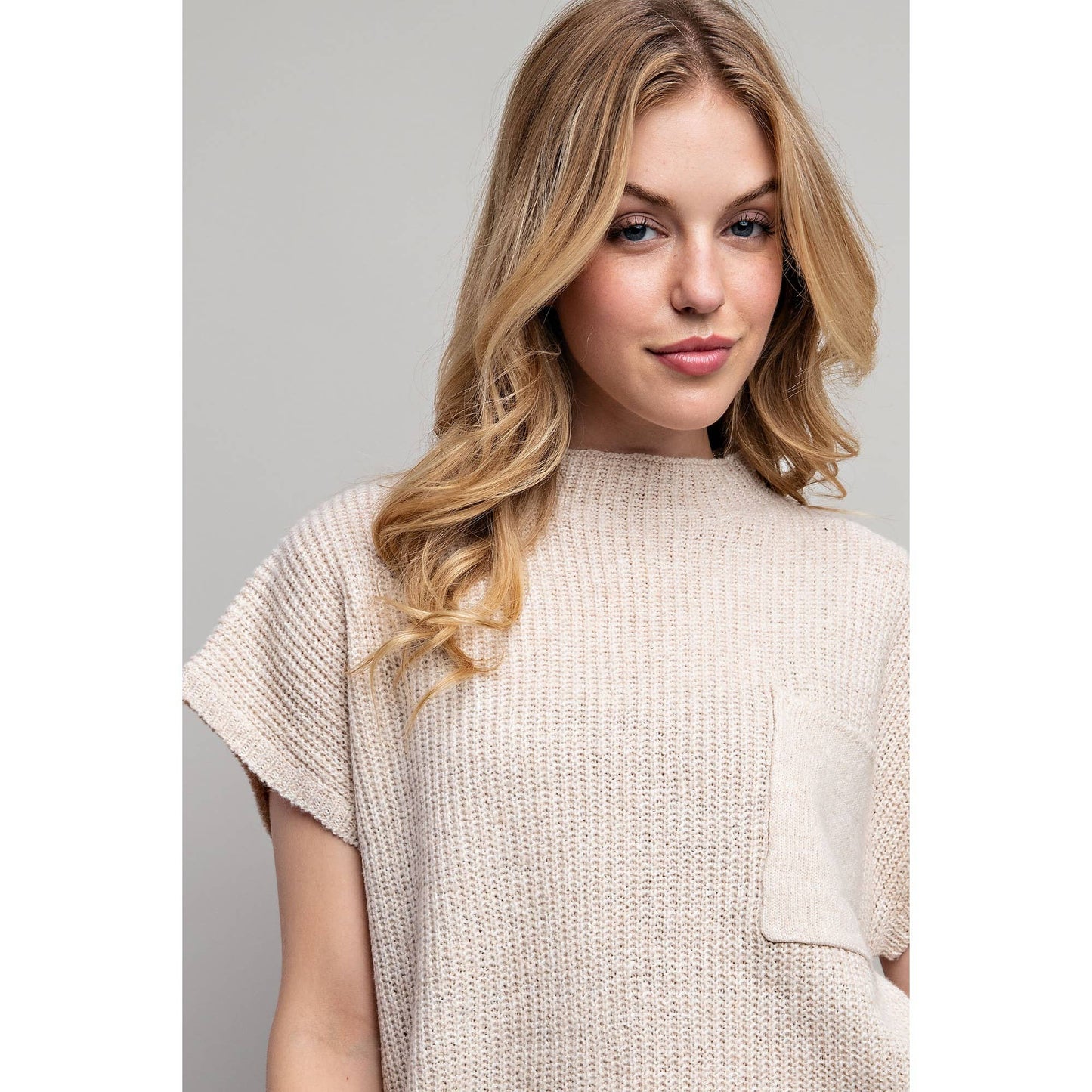 Drop Shoulder Sweater Top