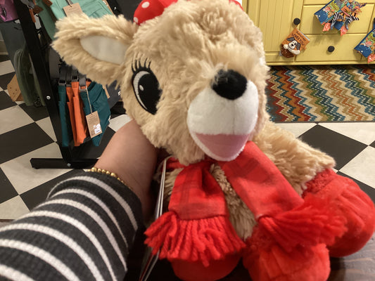 Warmie Rudolph reindeer