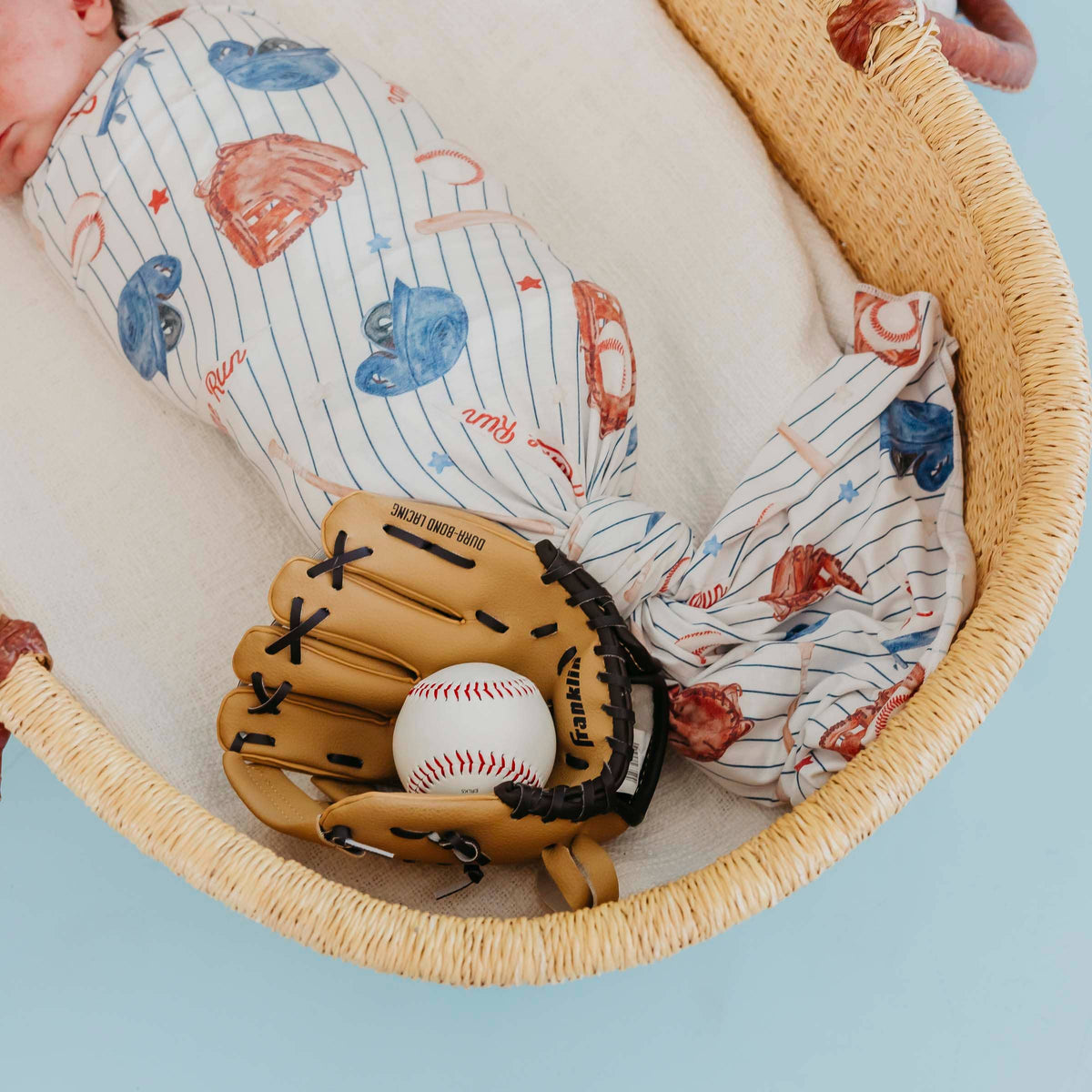 Knit Swaddle Blanket - All Star
