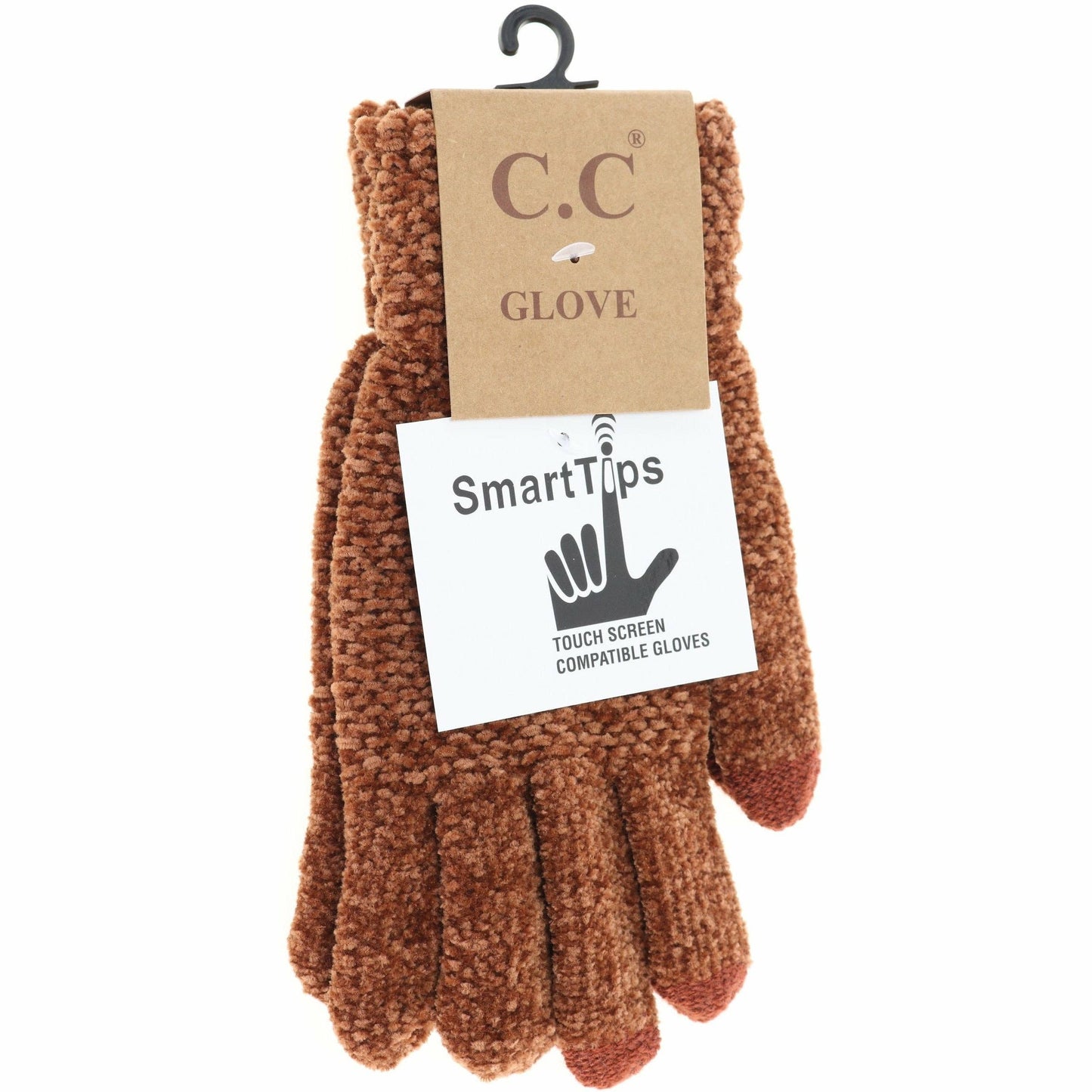 CC Beanie Eco-Friendly Chenille Women's Gloves