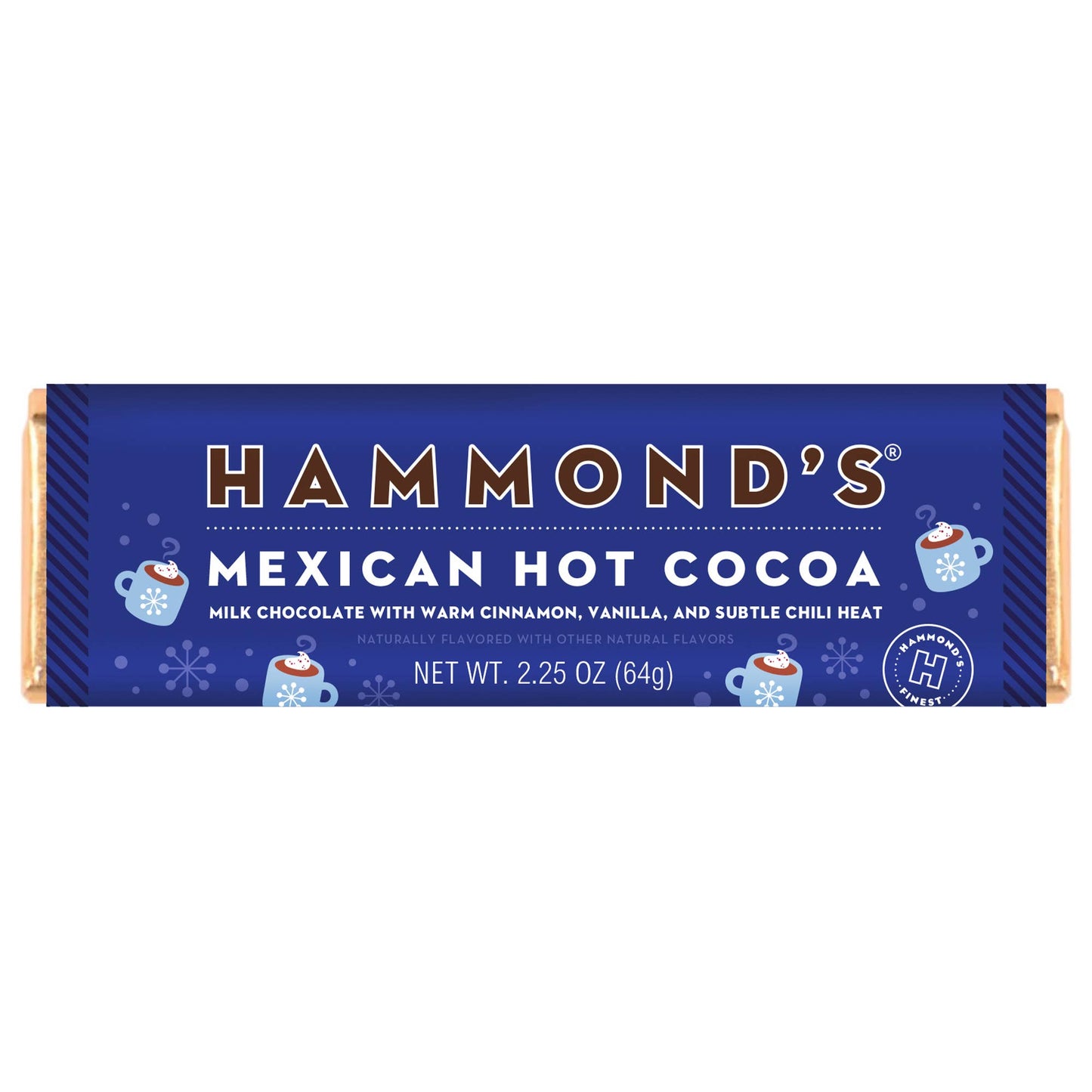 Candy Bar - Milk Chocolate - Mexican Hot Cocoa - 2.25 oz