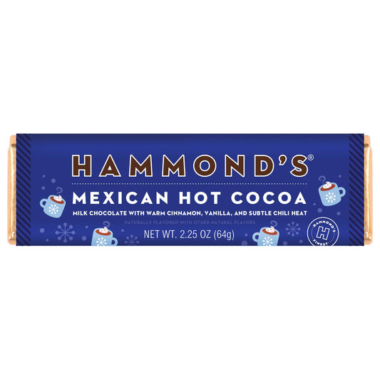 Candy Bar - Milk Chocolate - Mexican Hot Cocoa - 2.25 oz